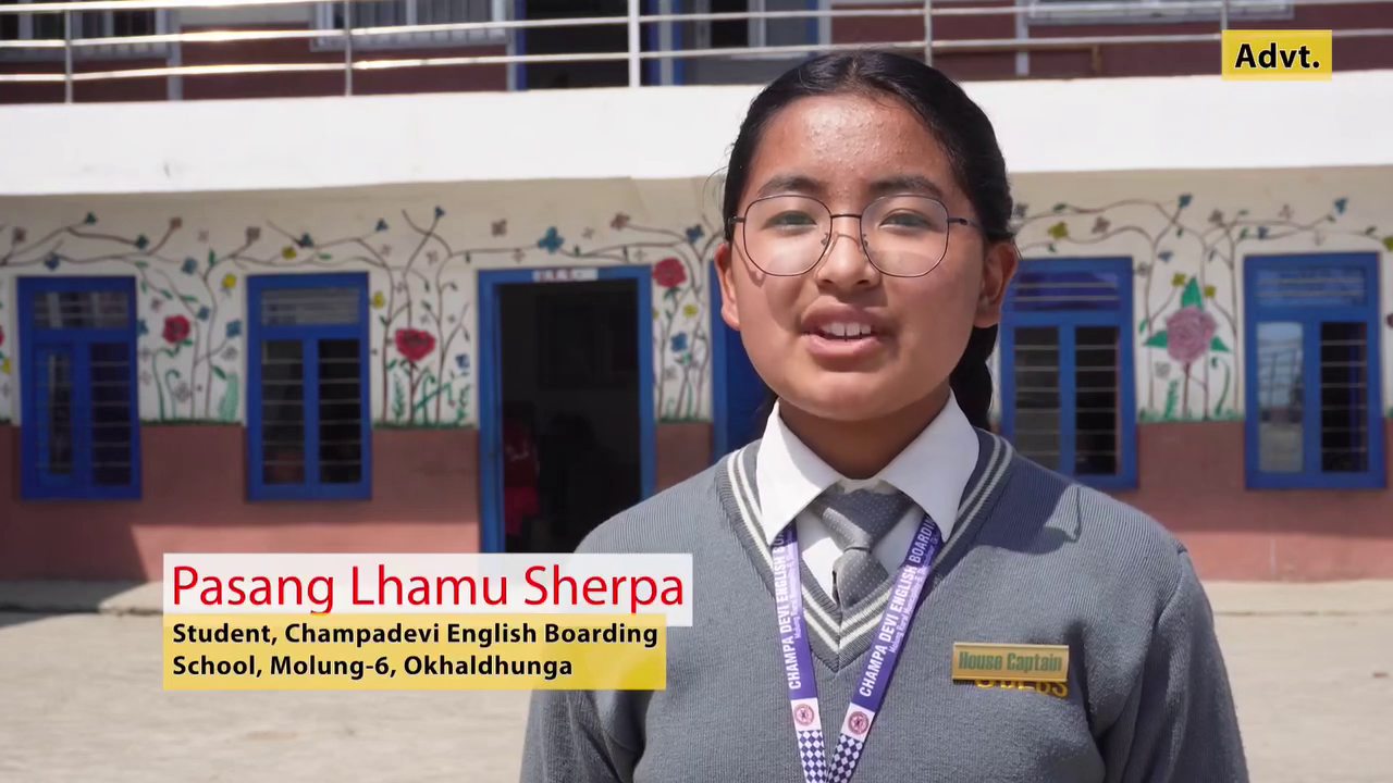 Pasang Lhamu Sherpa spricht über die Schule